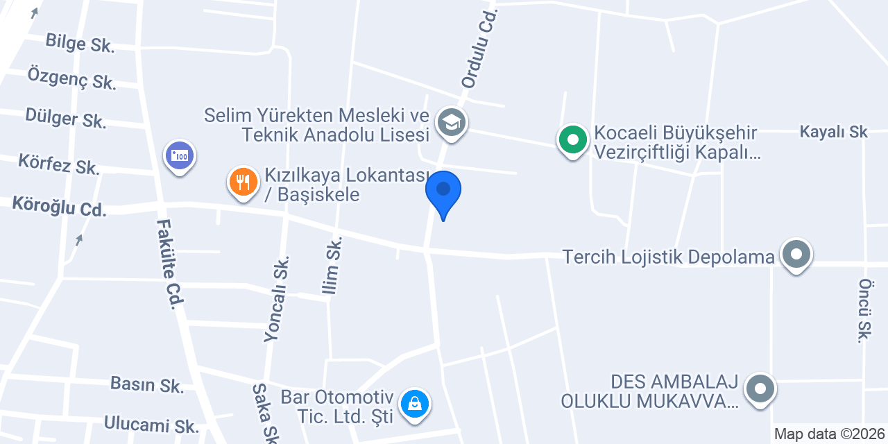 Eso Endüstriyel Elektronik A.Ş konumu