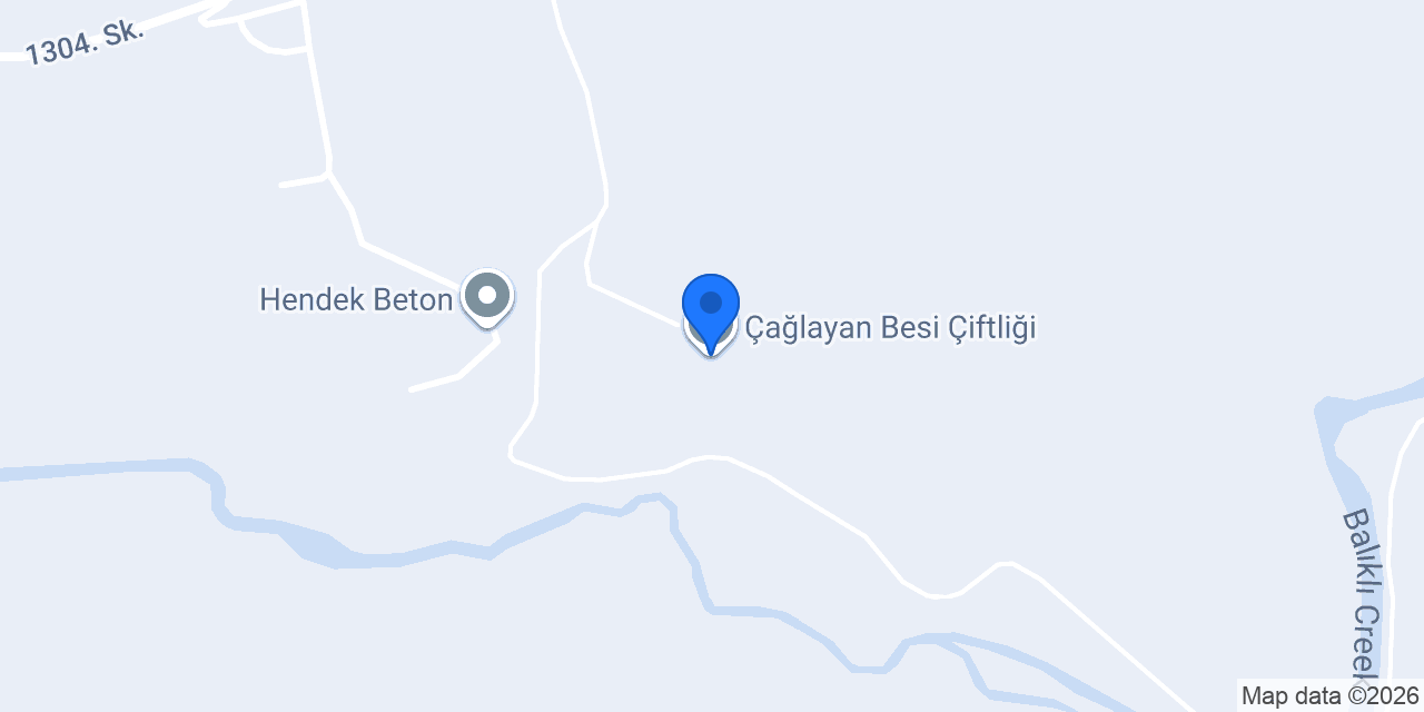 Çağlayan Besi Çiftliği konumu