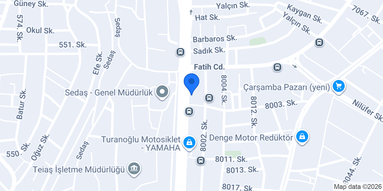 Savtekin Büro konumu