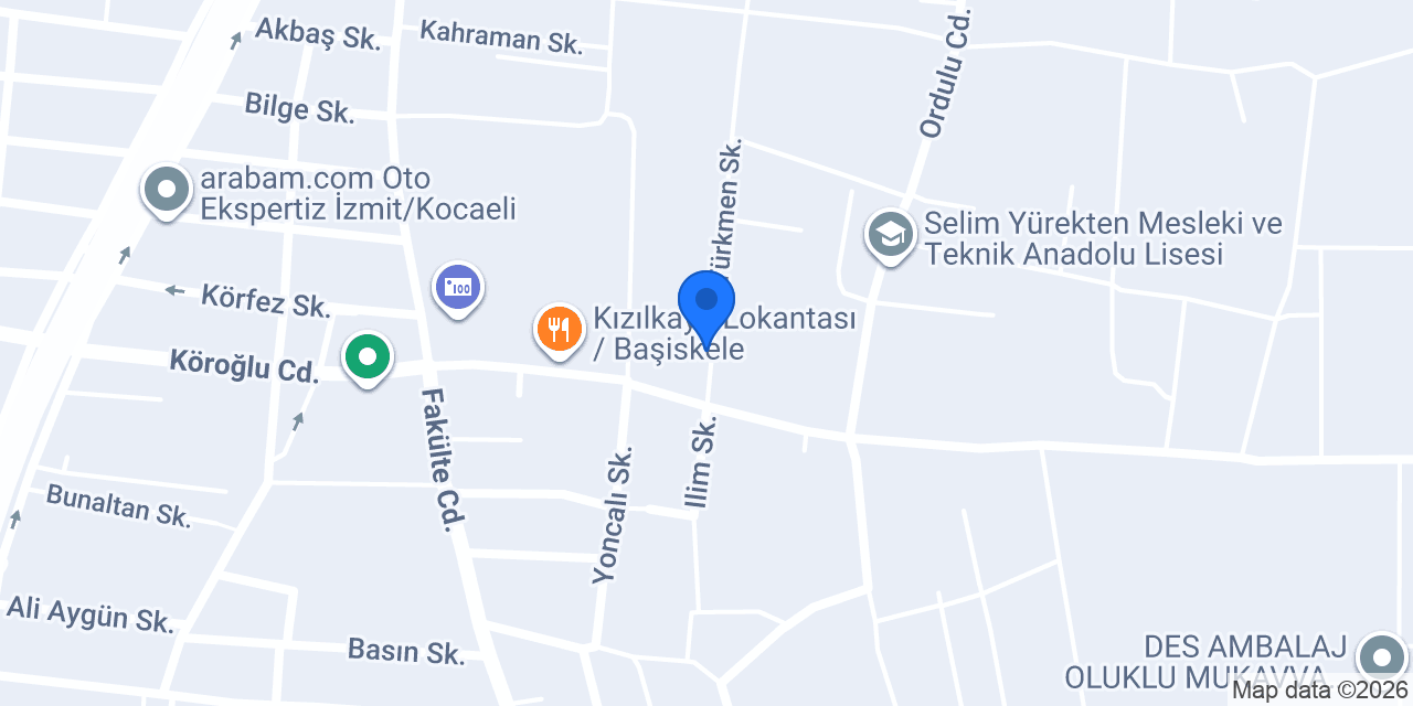 Gülşen Metal konumu