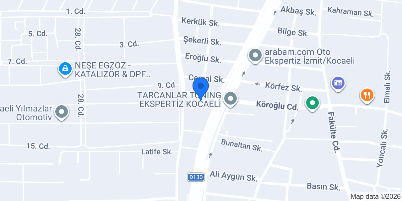 İskeçe Otomotiv konumu
