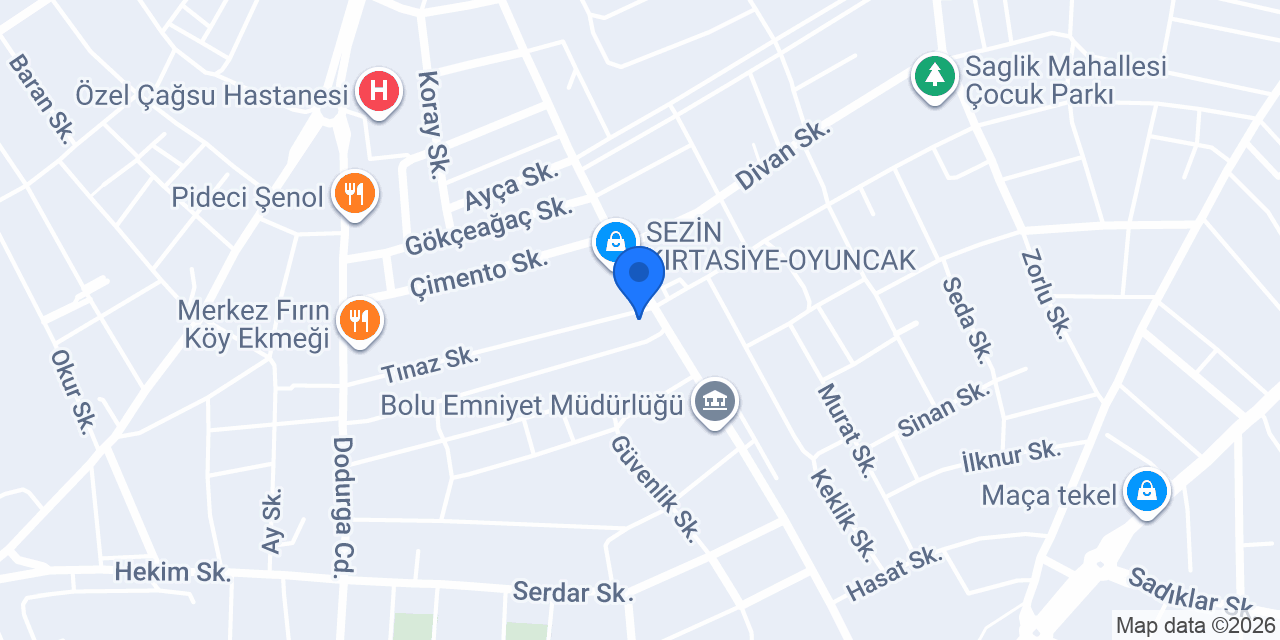 EVREN ECZANESİ konumu