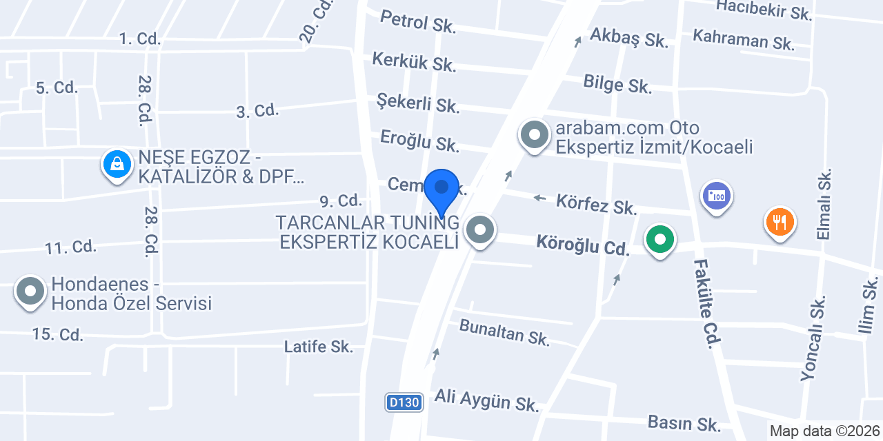 Kaptan tekel bayii konumu