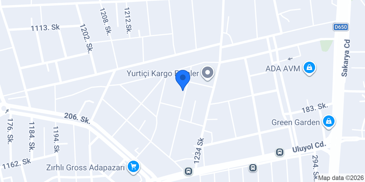 Mr.Eds Üretim Tesisleri konumu