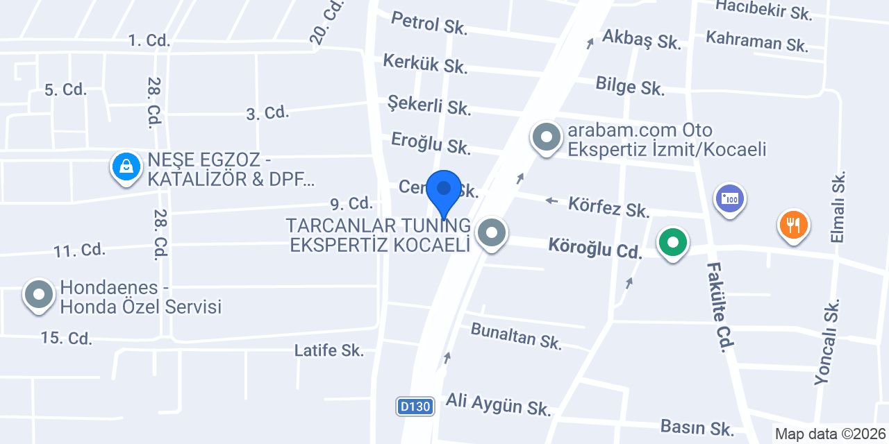 Şerif Bmw - Çıkma Yedek Parça konumu