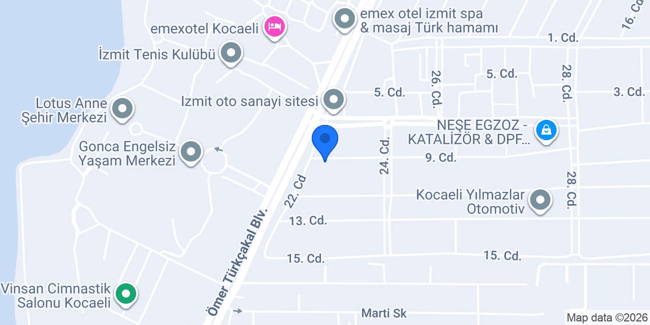 DÜLGER OTOMOTİV KAPORTA BOYA konumu