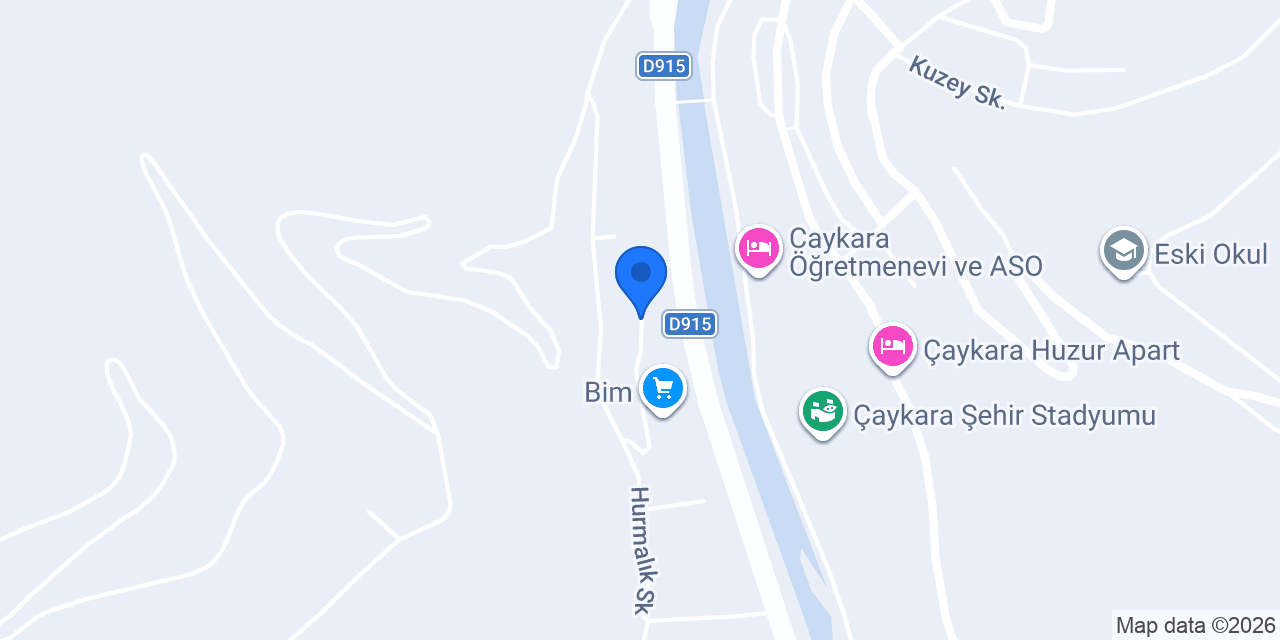 Çaykara Halı Yıkama konumu
