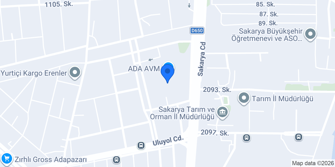 Anpa Gross Sakarya Ada Avm konumu