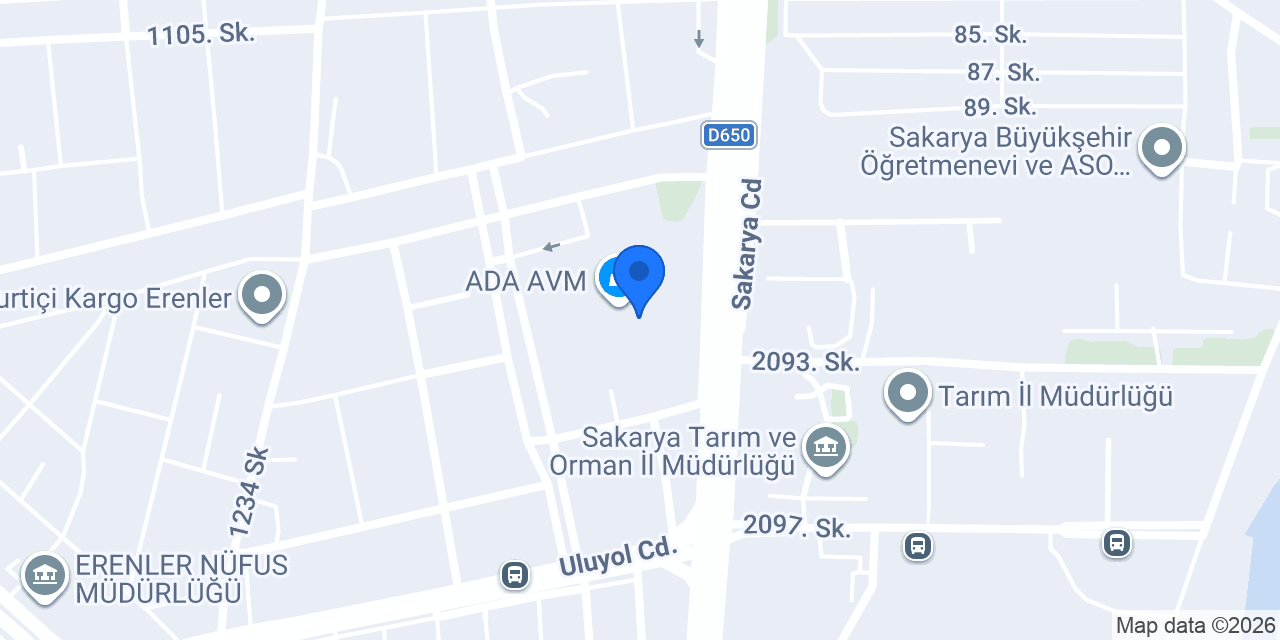 Ada Avm Cine1can Sinemaları konumu