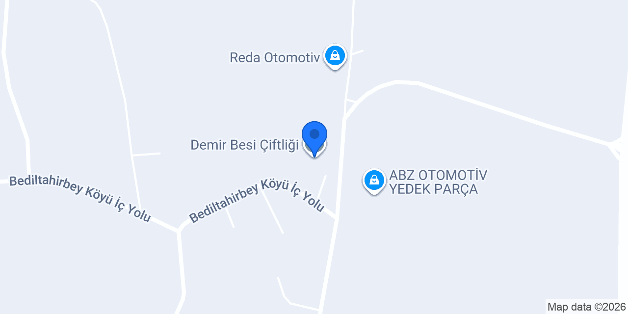 Demir Besi Çiftliği konumu