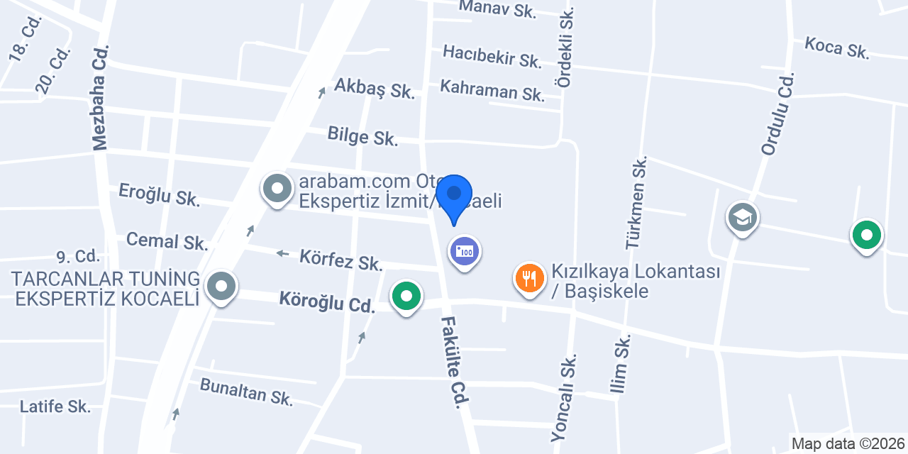 Akbank Sanayi/İzmit Şubesi konumu