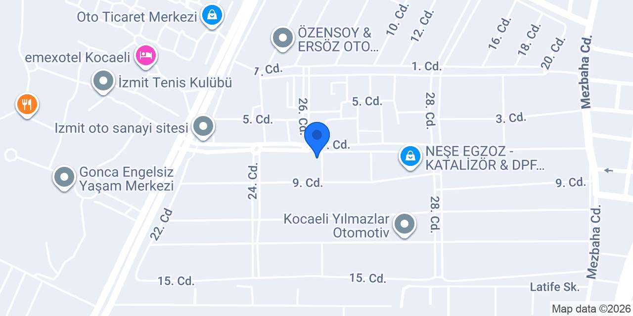 KRM İÇMİMARLIK konumu