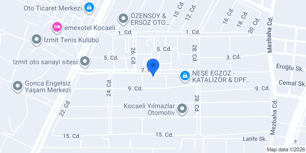 Sanayi Taksi konumu