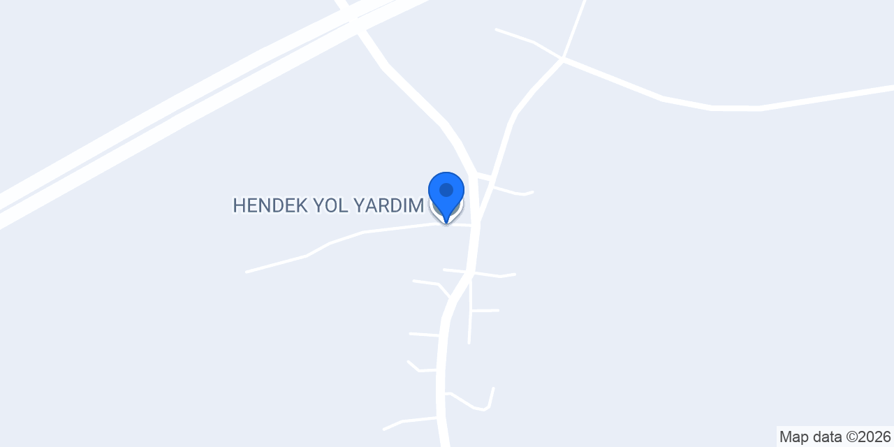 HENDEK YOL YARDIM konumu