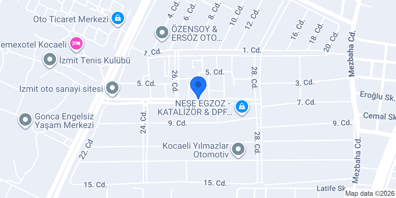 Özkaraaslan Oto konumu