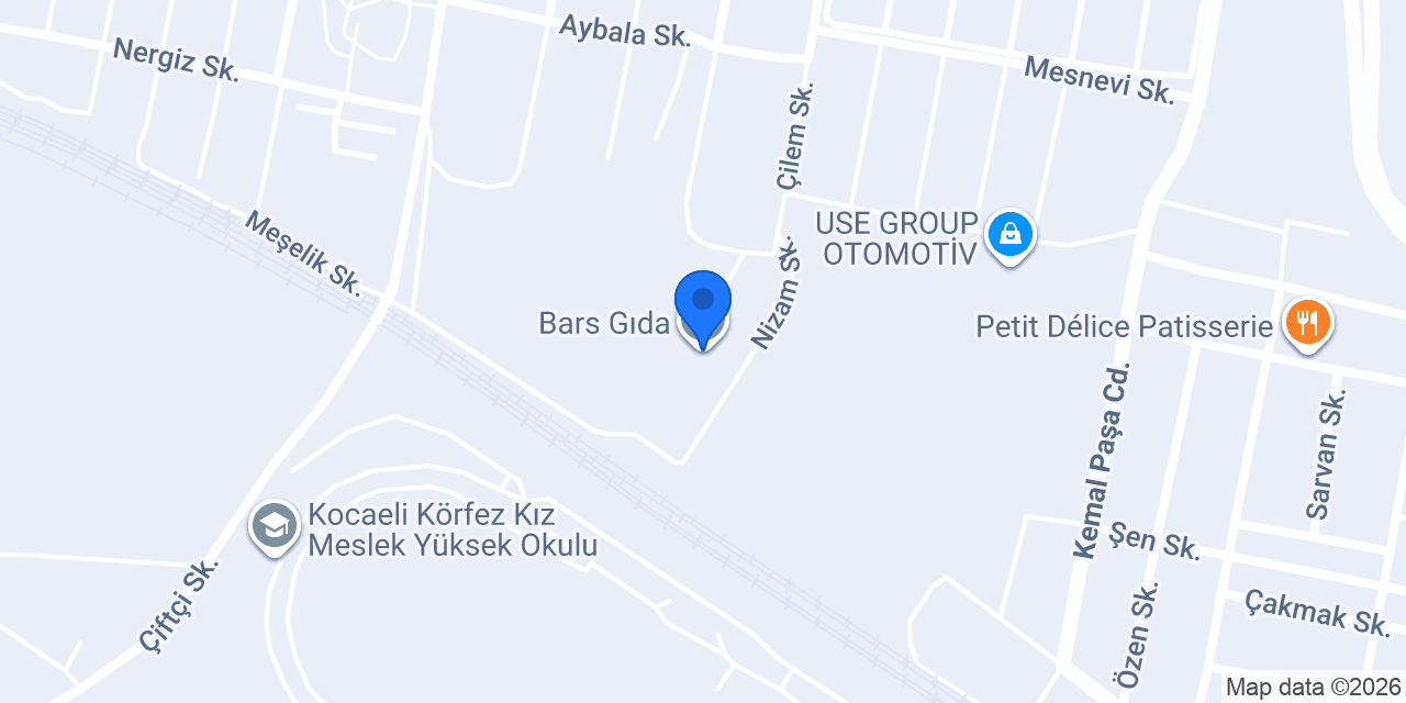 Bars Gıda konumu