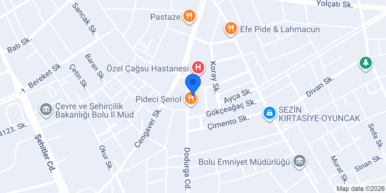 YASEMİN ERKAN ECZANESİ konumu