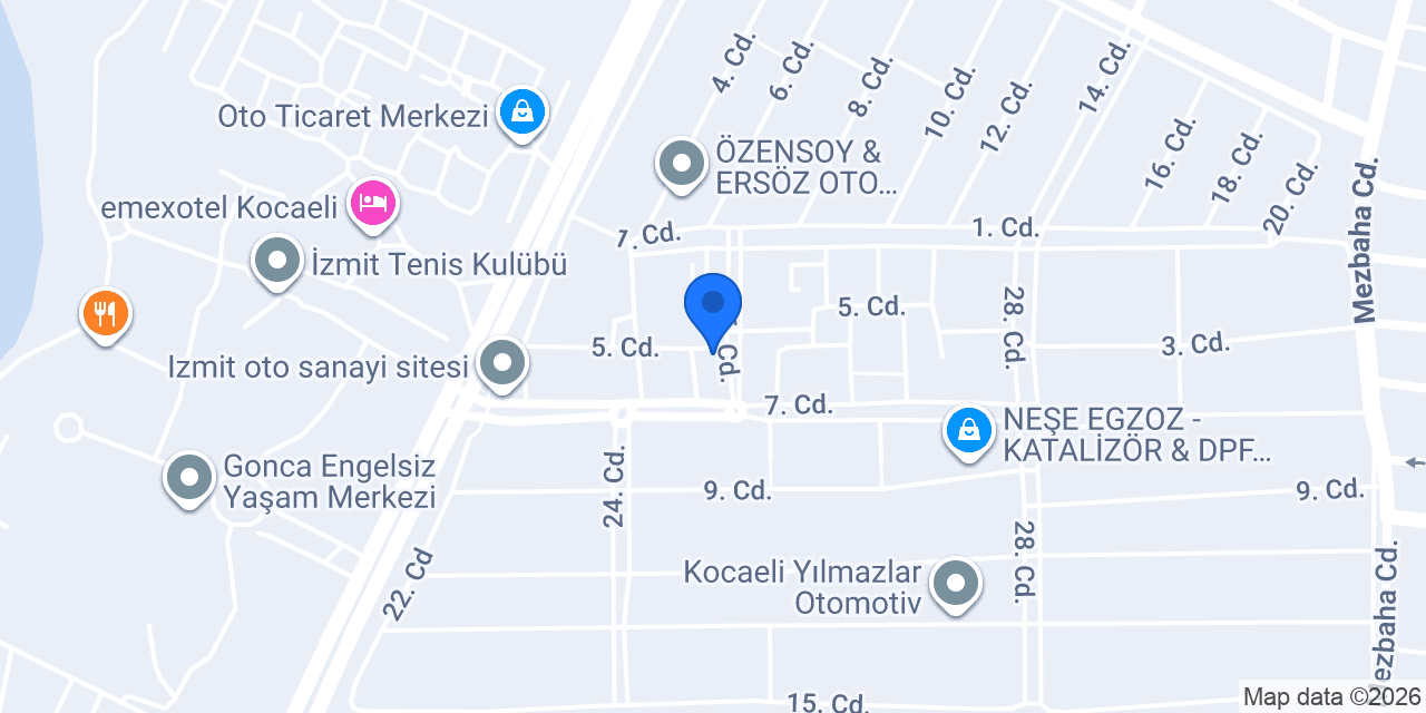 Flaş Oto konumu