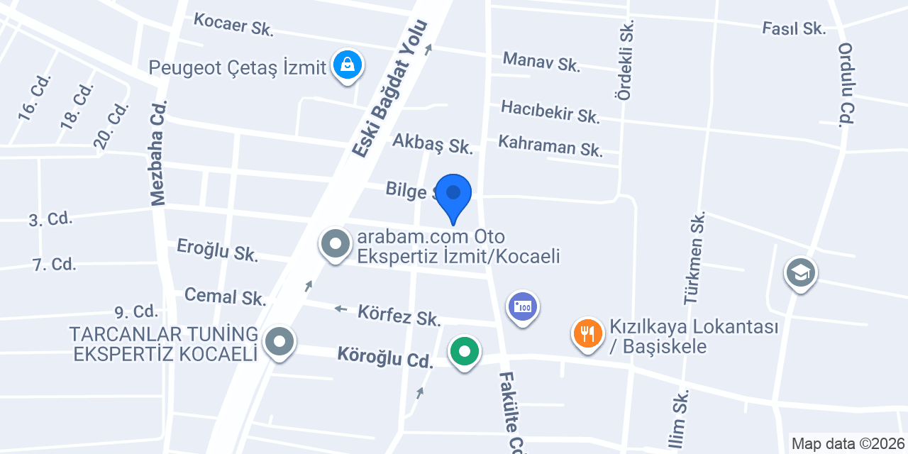 OTOPORT HASAR ONARIM MERKEZİ konumu