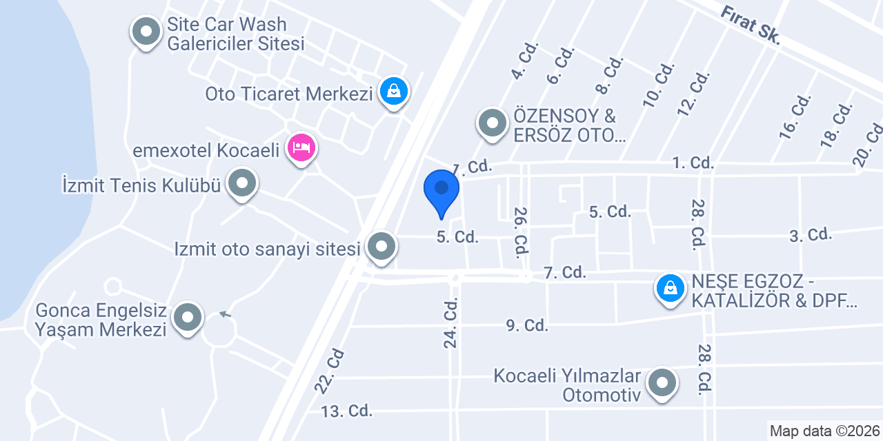 OTO ERSEM konumu