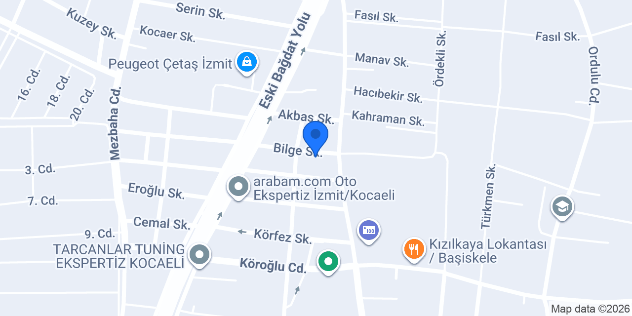 DOĞANAY Lastik konumu