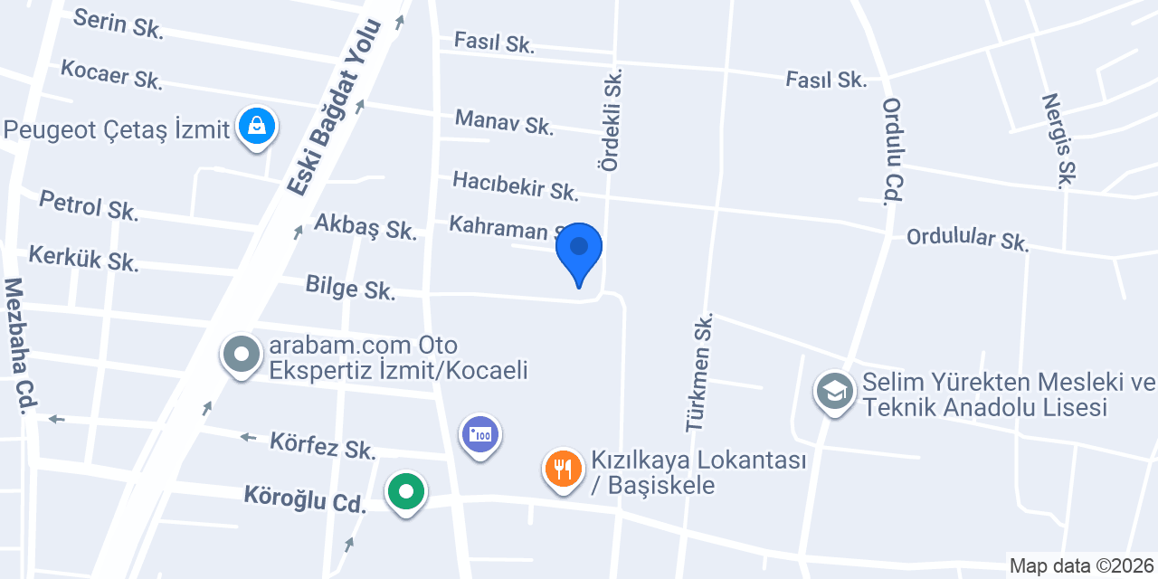 Tesan Global Mühendislik konumu