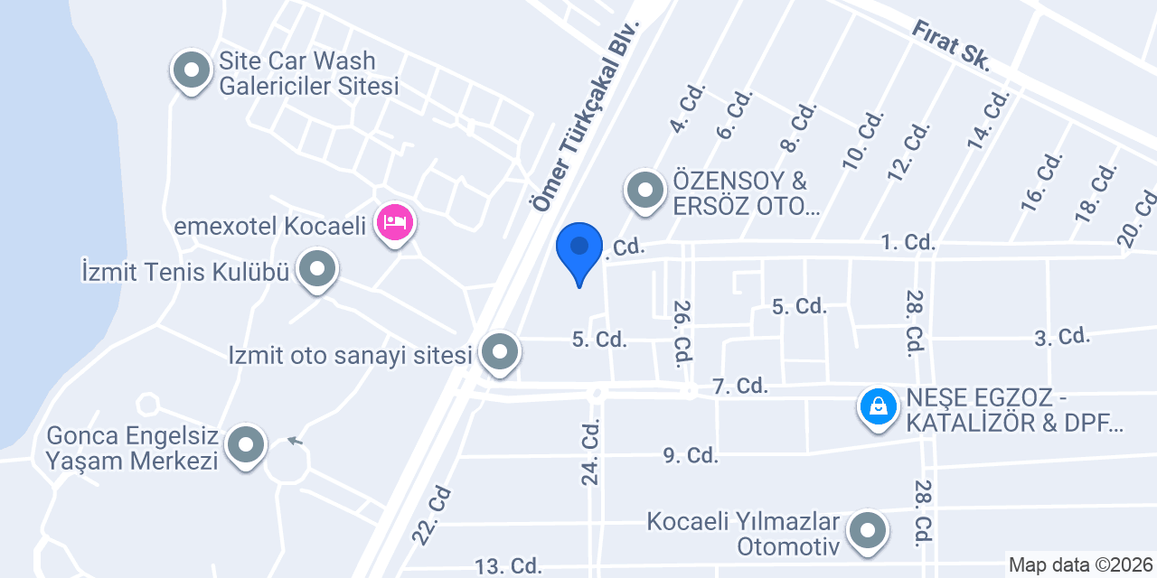 Akyol Otomotiv konumu