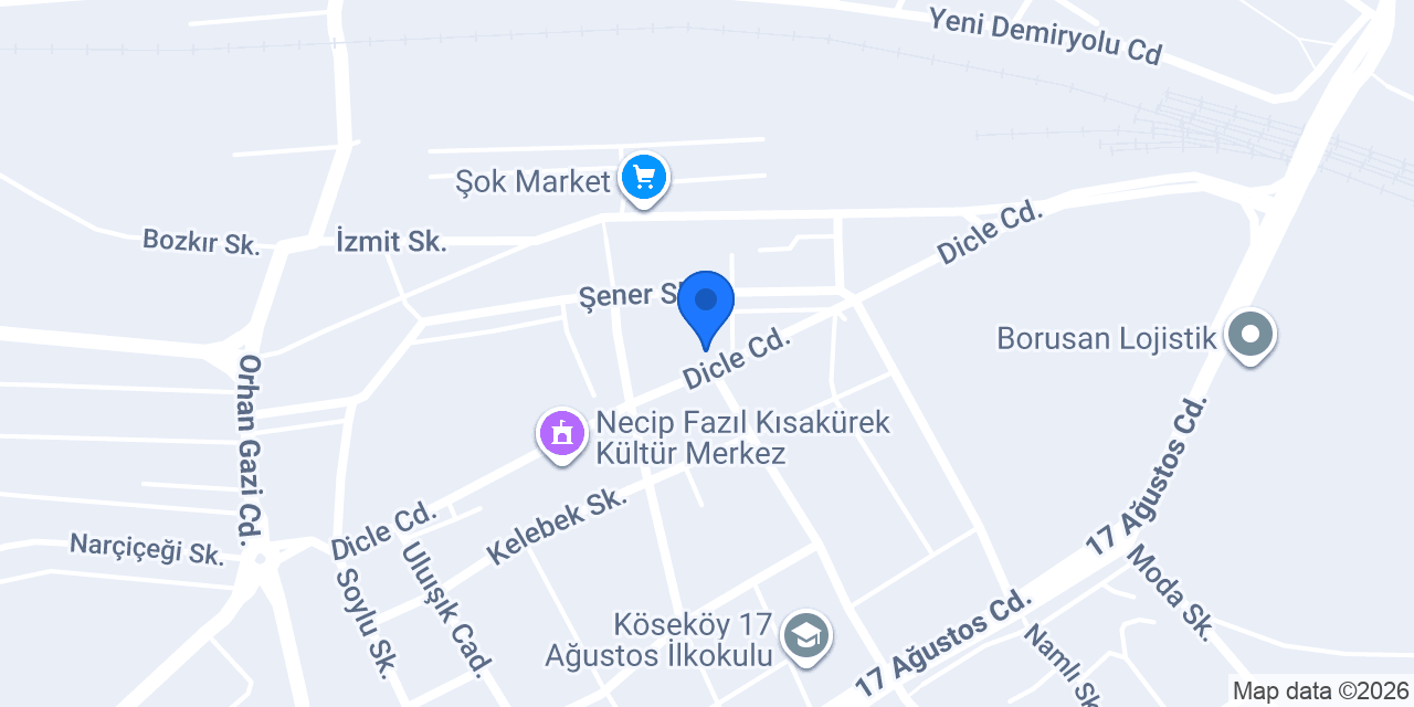 Serde Börek konumu