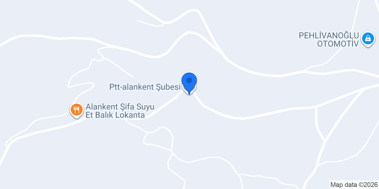 Ptt-alankent Şubesi konumu