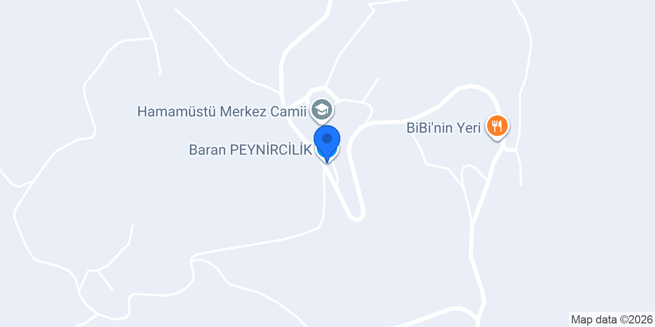 Hamamüstü Köyü Muhtarlığı konumu