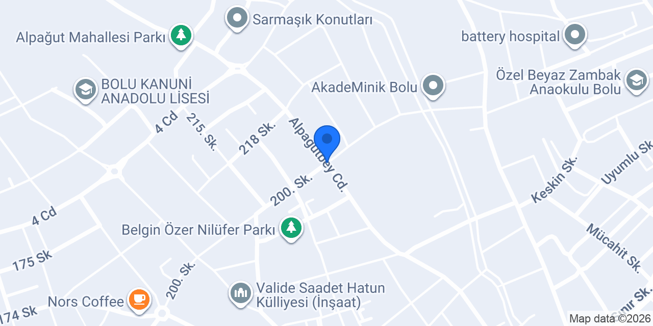 Fatih Oto Lastik konumu