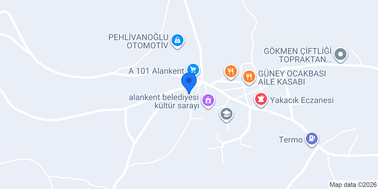 Alankent taksi konumu