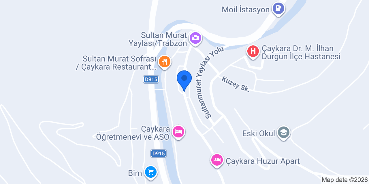 PlayStation Çaykara konumu
