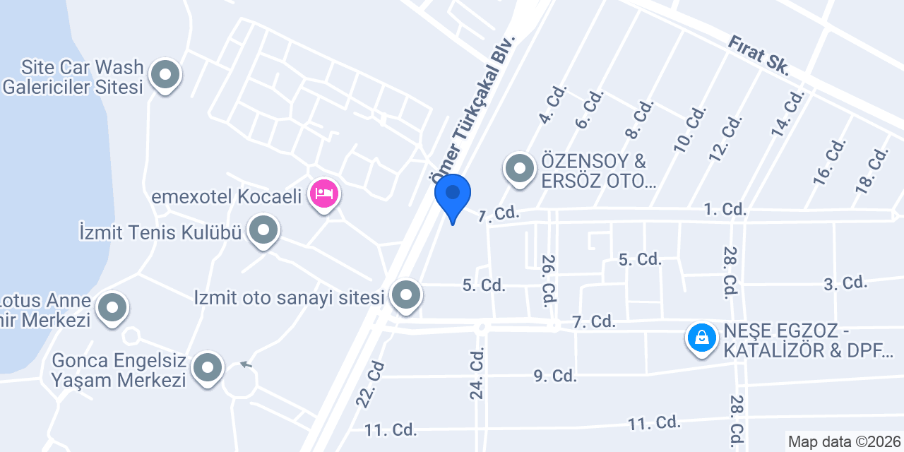 ASL OTOMOTİV konumu