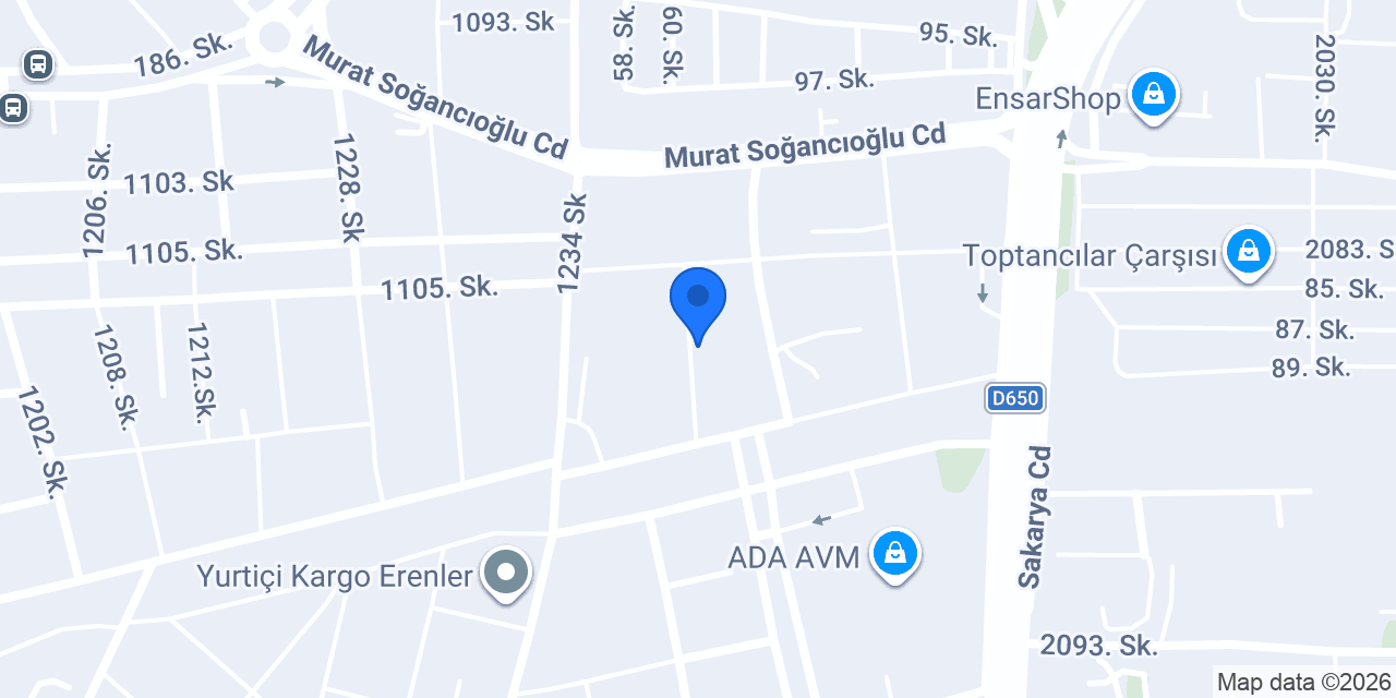 ERENLER YEDİEMİN OTOPARK konumu
