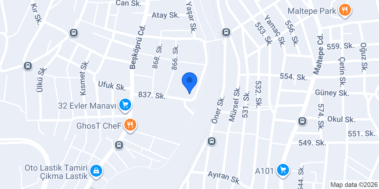 32 Evler Aile Sağlığı Merkezi konumu