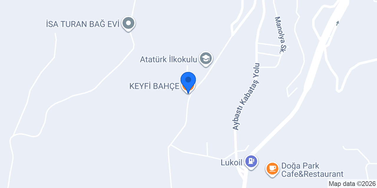 KEYFİ BAHÇE konumu