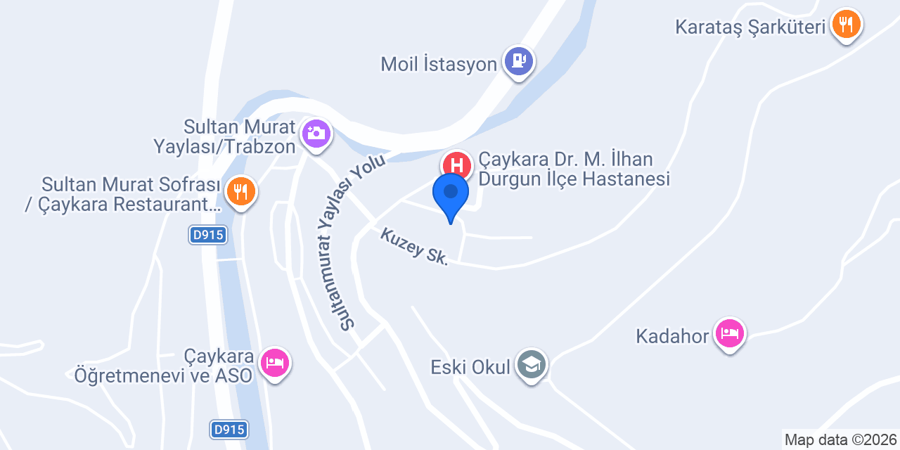 Mavi Kafe konumu