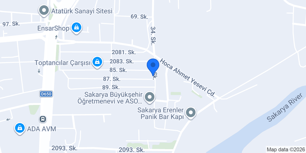 Minda Gıda konumu