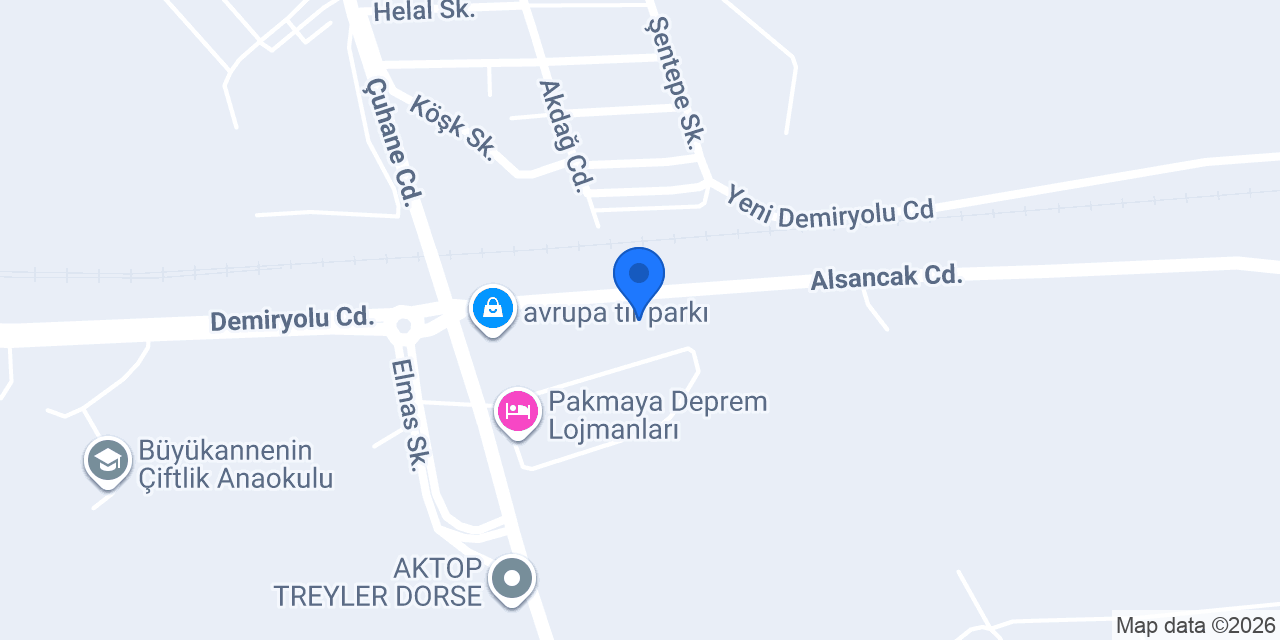 İZMİT ORMAN ÜRÜNLERİ konumu