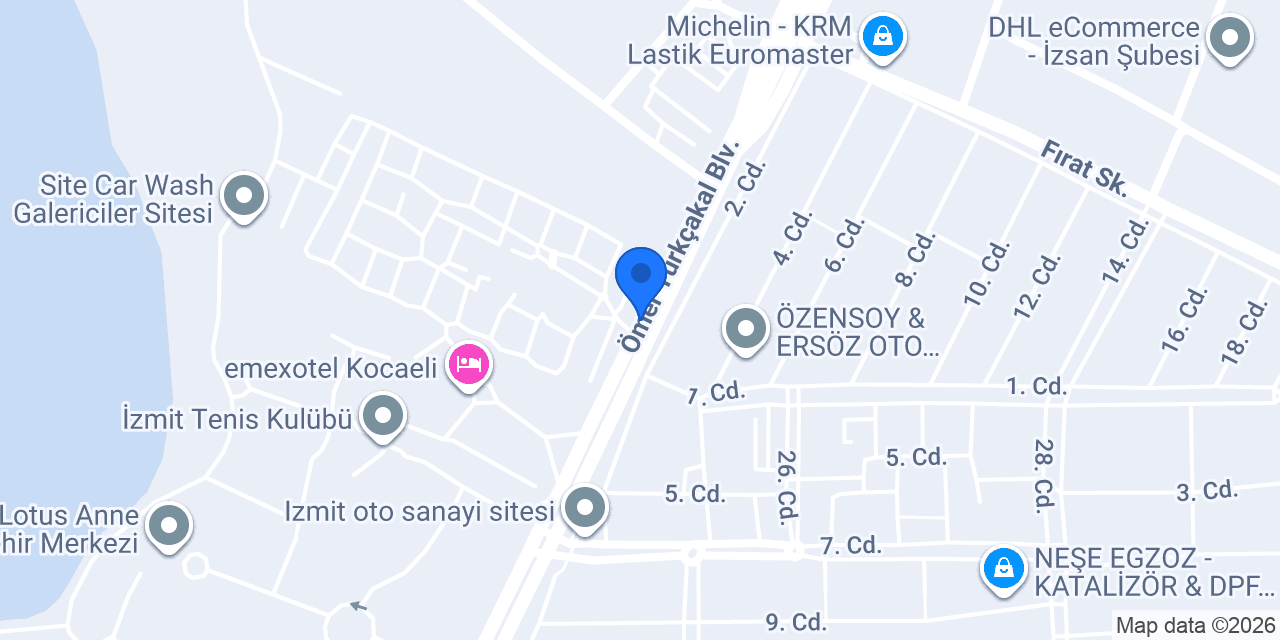 Arı Otomotiv konumu