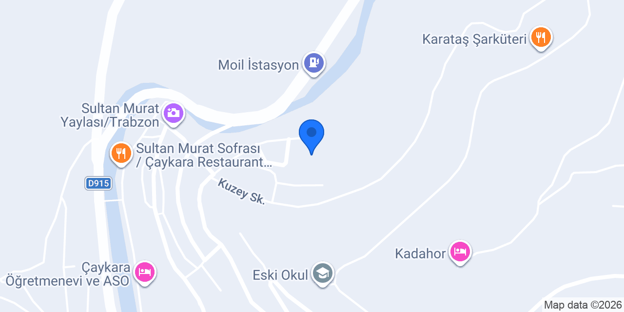 çaykara jandarma karakolu konumu
