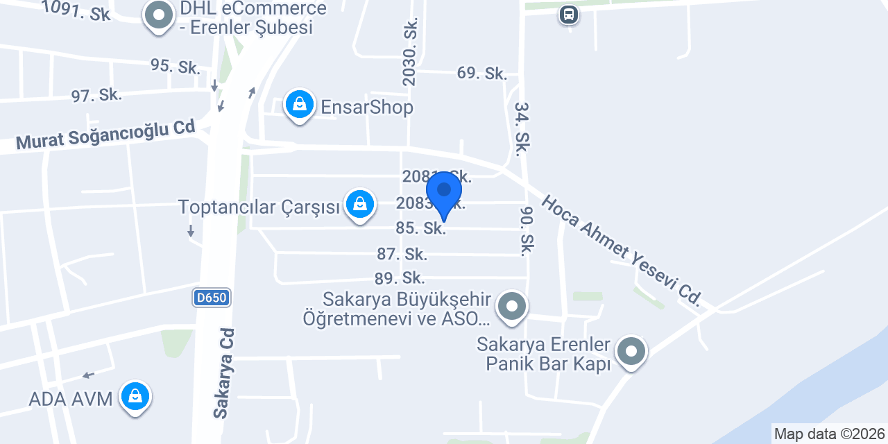 Ada Tam Gıda konumu