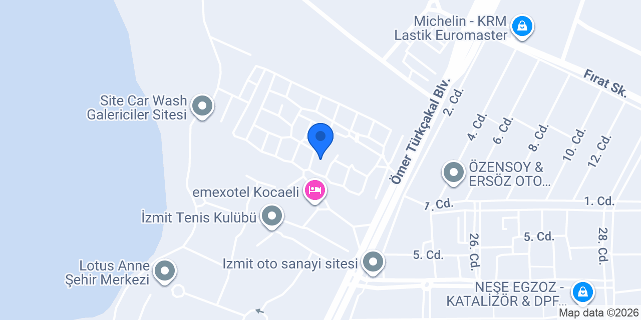 Gocar Otomotiv konumu