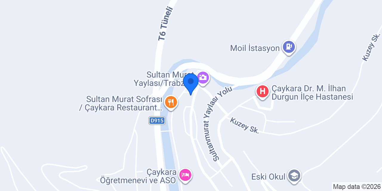 Çaykara Ve Ötesi konumu