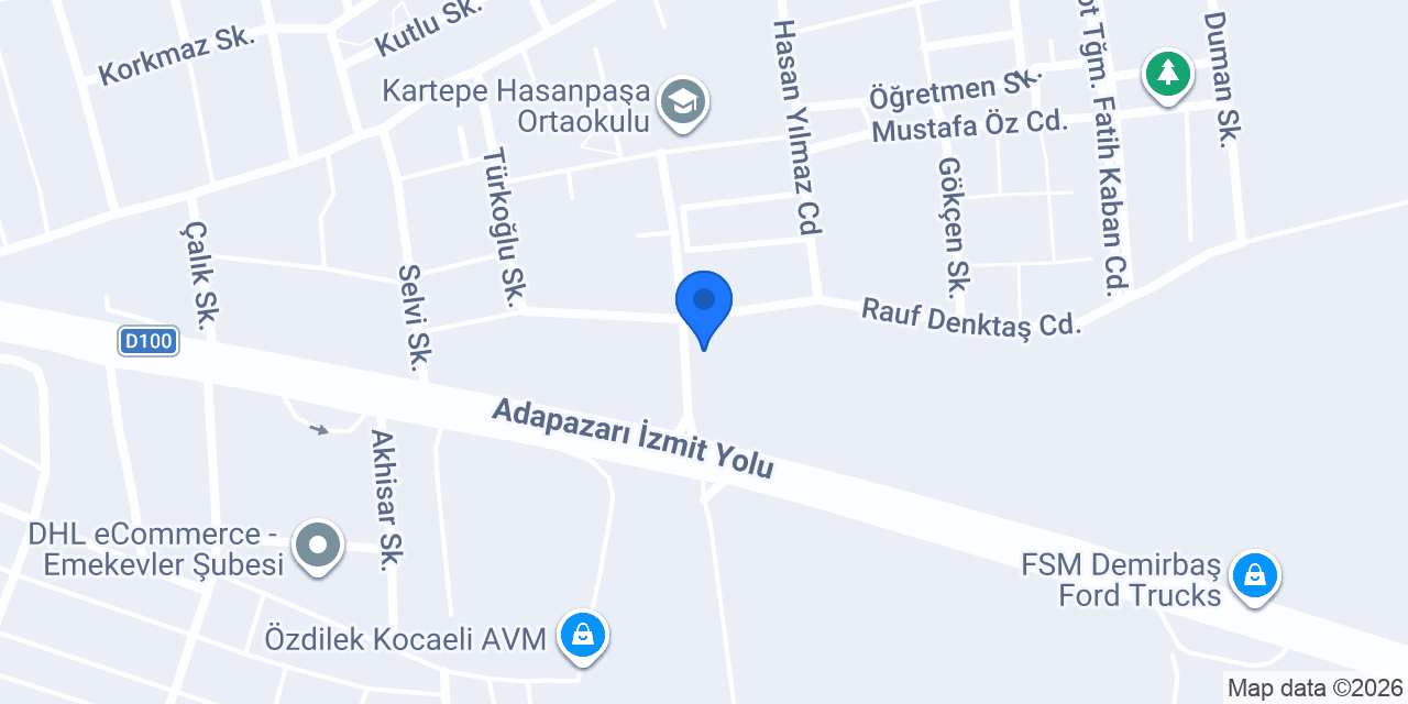 ENNUR YAPI MARKET konumu