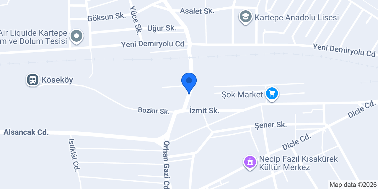 Arar dekorasyon tahut konumu