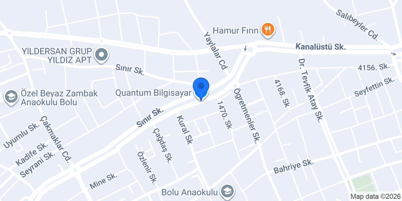Quantum Bilgisayar konumu