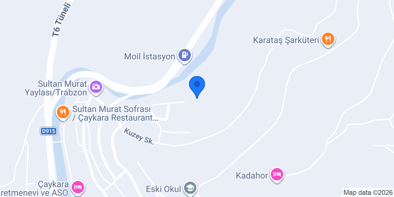 Çaykara Çok Programlı Anadolu Lisesi konumu