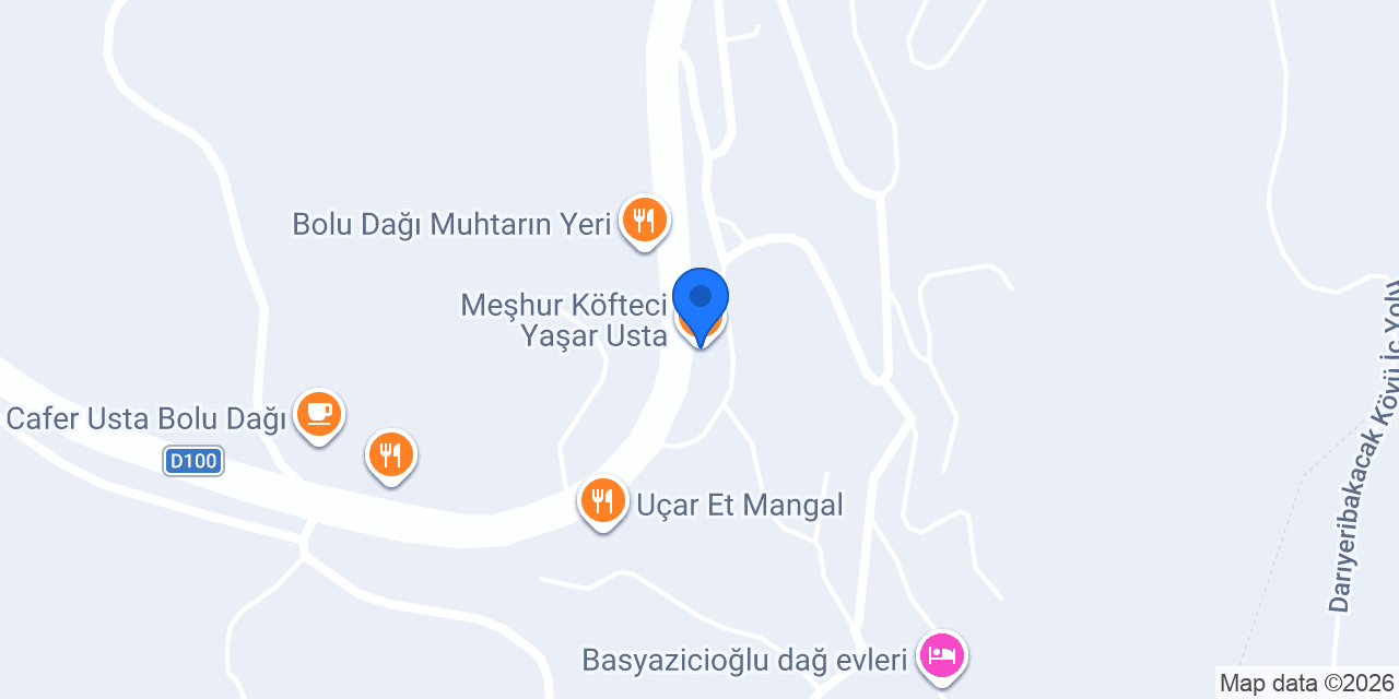 Meşhur Köfteci Yaşar Usta konumu